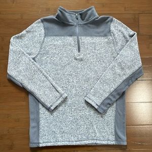 Boys Gray Golf Sweater